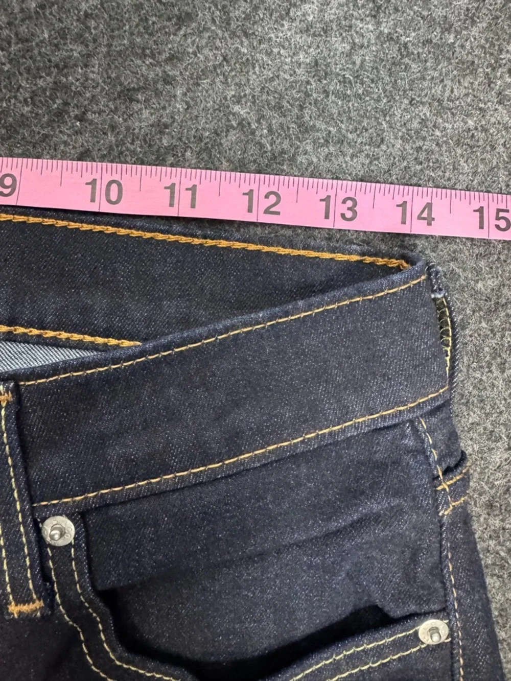 Levi’s 512 Taper Fit Dark Wash Jeans